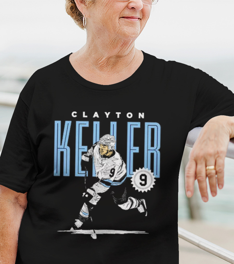 Clayton Keller Number 9 Hockey Player T-Shirt