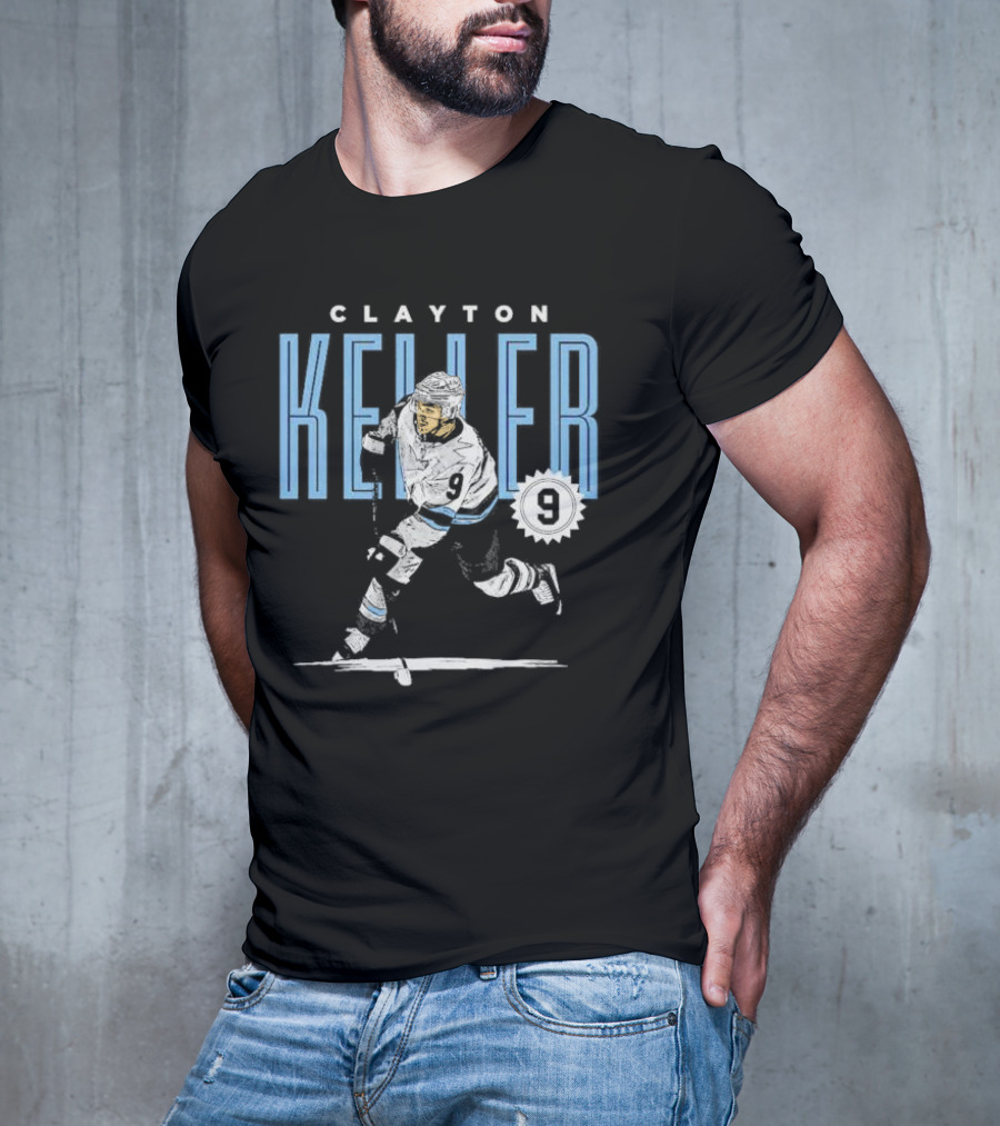 Clayton Keller Number 9 Hockey Player T-Shirt
