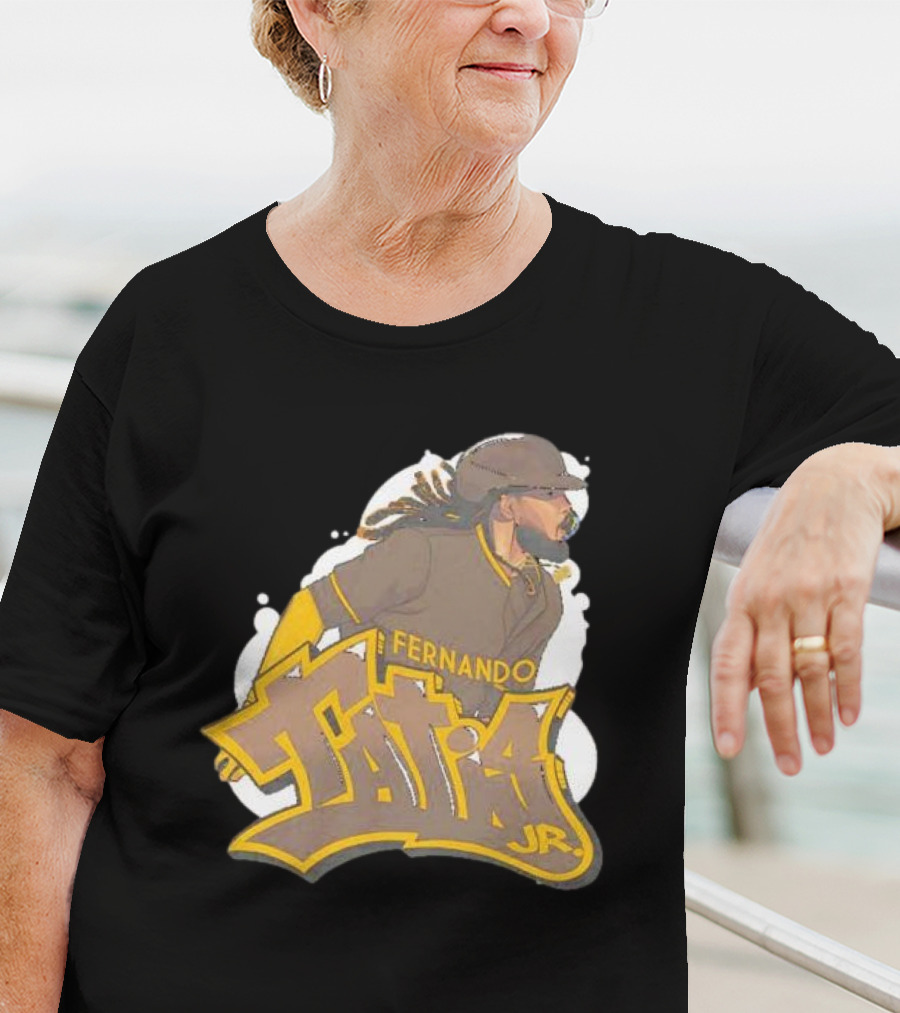Fernando Tatis Jr San Diego Padres Graffiti T-Shirt