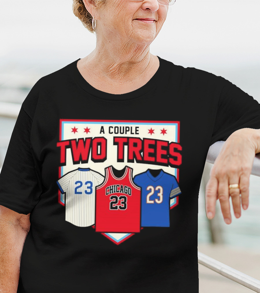 A Couple Two Trees Chicago 23 Sports Jerseys T-Shirt