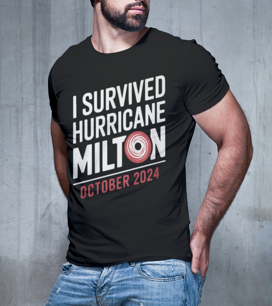 I Survived Hurricane Milton October T-Shirt