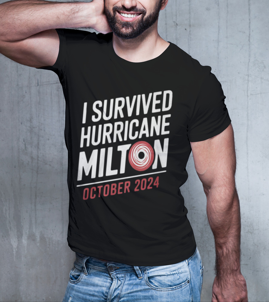 I Survived Hurricane Milton October T-Shirt