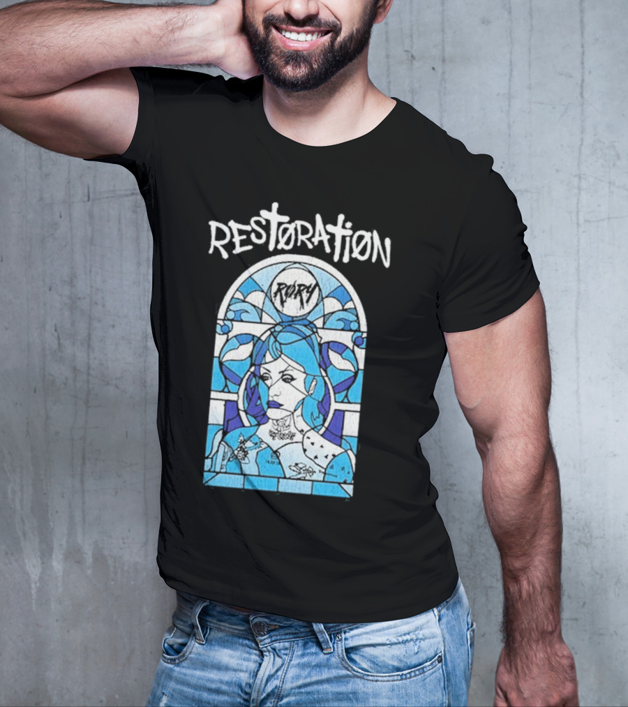 Rory Restoration New Album Stained Glass T-Shirt