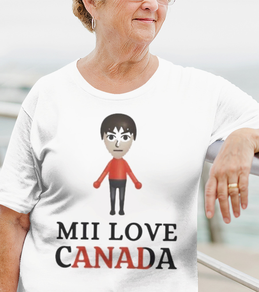Mii Love Canada Iconic Character T-Shirt