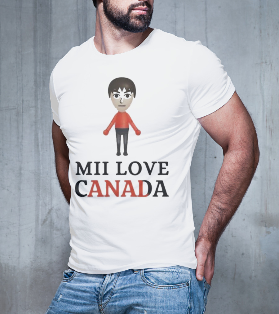 Mii Love Canada Iconic Character T-Shirt