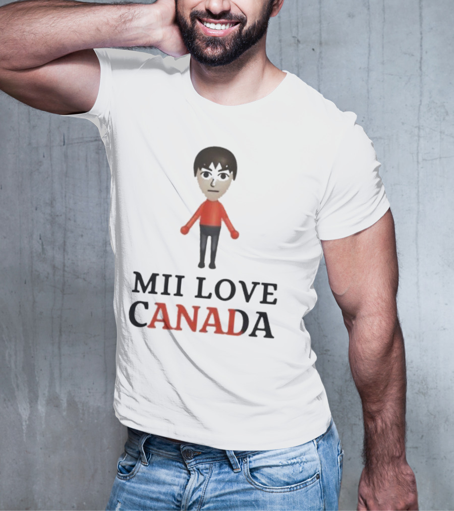Mii Love Canada Iconic Character T-Shirt
