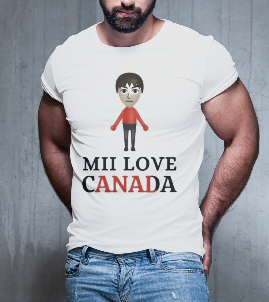 Mii Love Canada Iconic Character T-Shirt