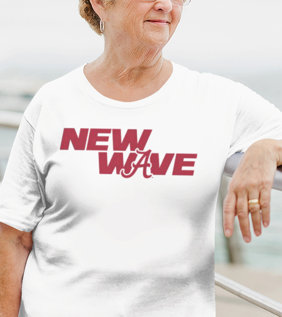 New Wave Alabama Crimson Tide Podcast T-Shirt