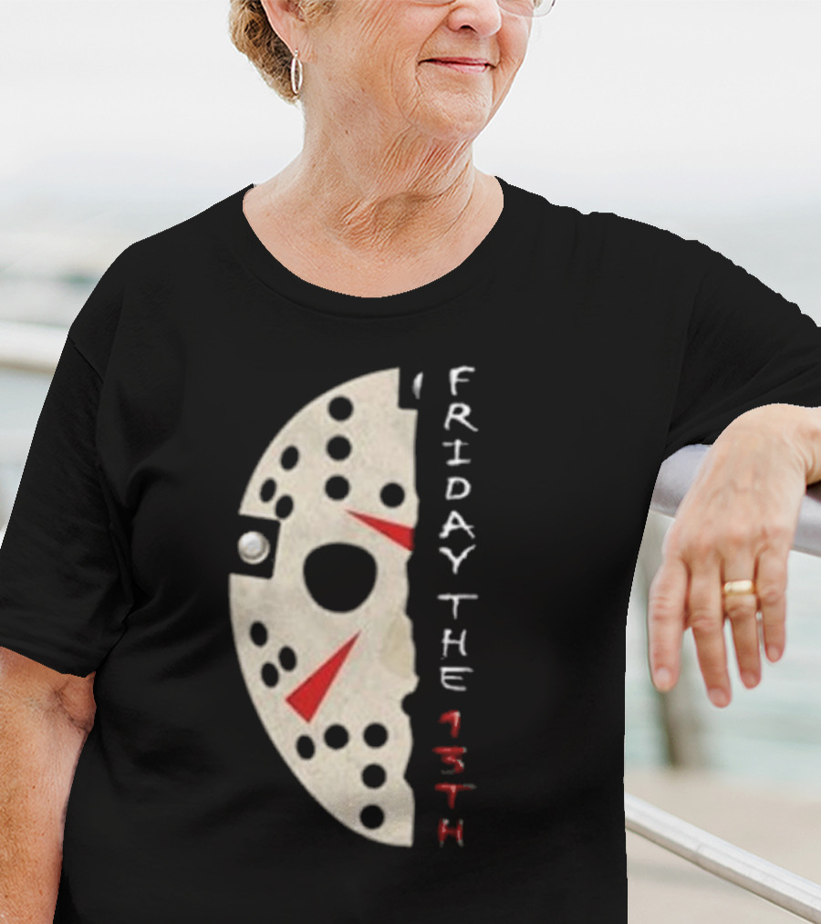 Jason Voorhees Mask Friday The 13th Vintage T-Shirt