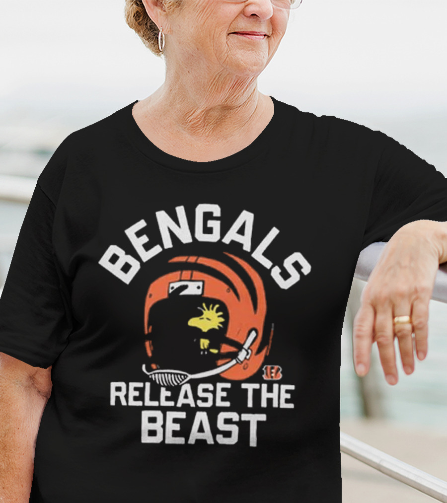 Youth Bengals Release The Beast Peanuts Collaboration T-Shirt