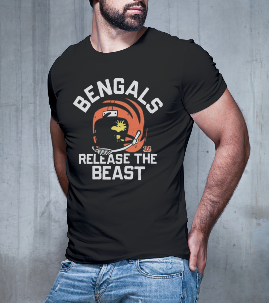 Youth Bengals Release The Beast Peanuts Collaboration T-Shirt
