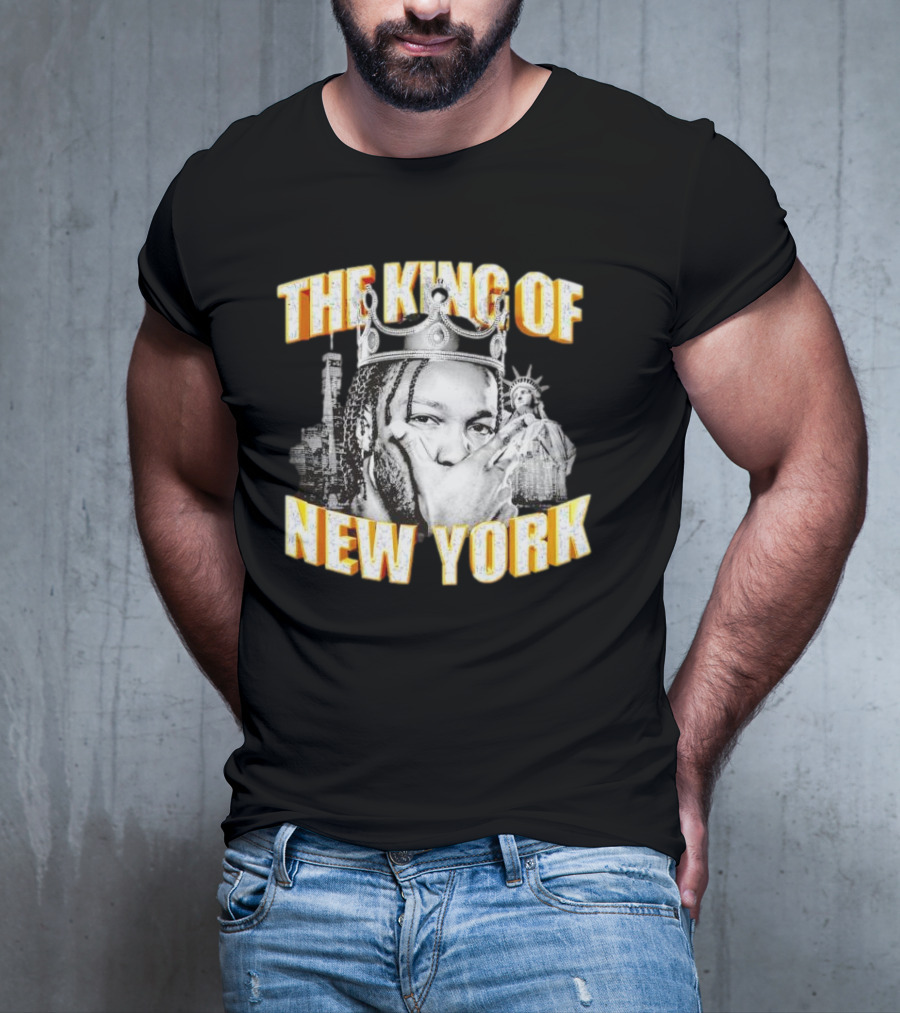 The King Of New York Knicks Basketball Jalen Brunson T-Shirt
