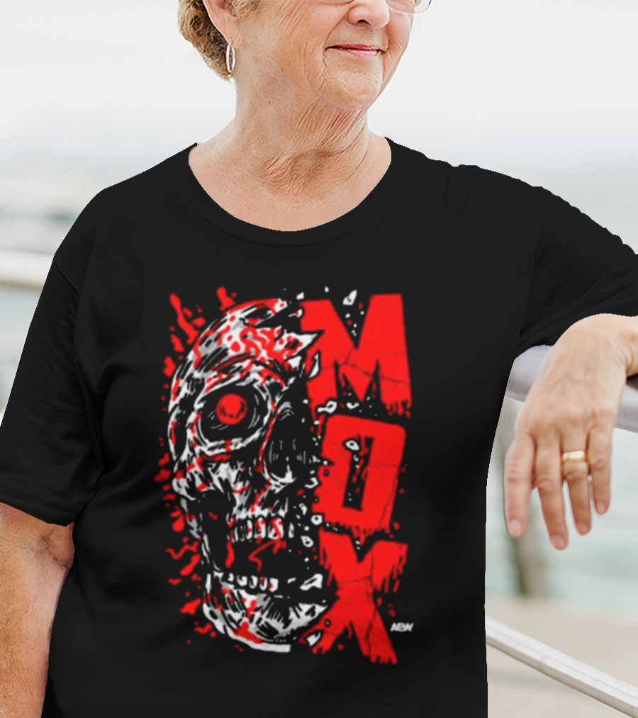 MOX Skull AEW Jon Moxley To The Bone T-Shirt