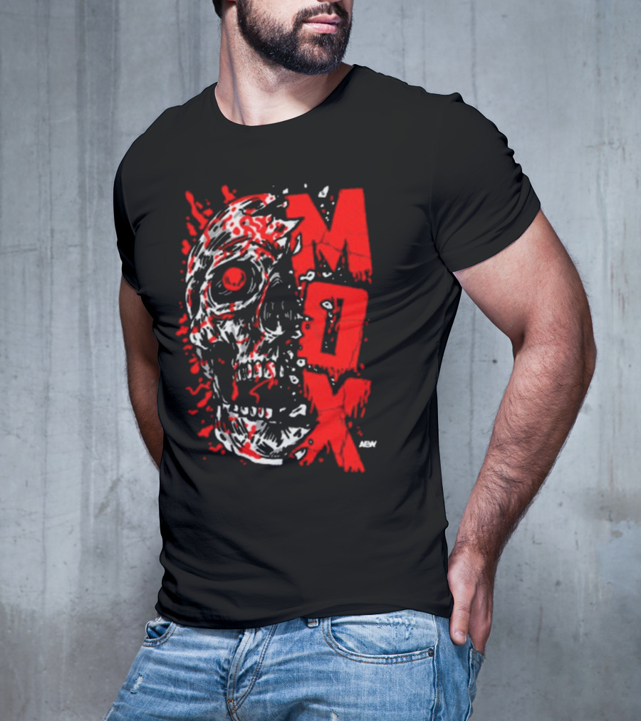 MOX Skull AEW Jon Moxley To The Bone T-Shirt