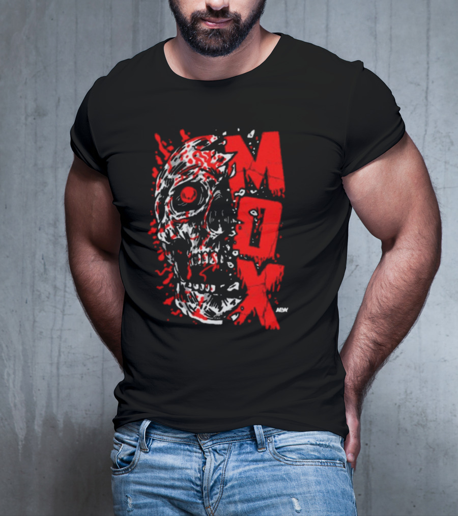 MOX Skull AEW Jon Moxley To The Bone T-Shirt