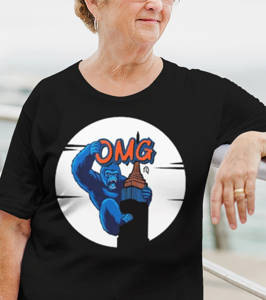 OMG King Kong Empire Tower Iconic Reference T-Shirt