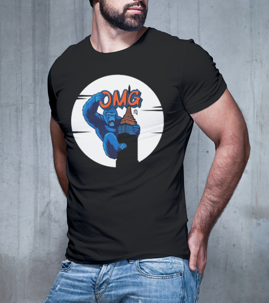 OMG King Kong Empire Tower Iconic Reference T-Shirt
