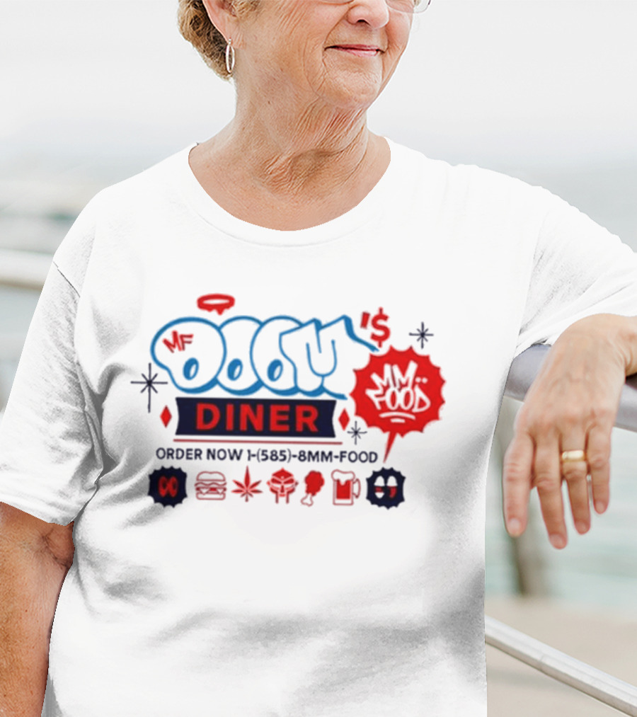 MF Doom's Diner Order Now 1-585-8MM-FOOD MM..Food T-Shirt