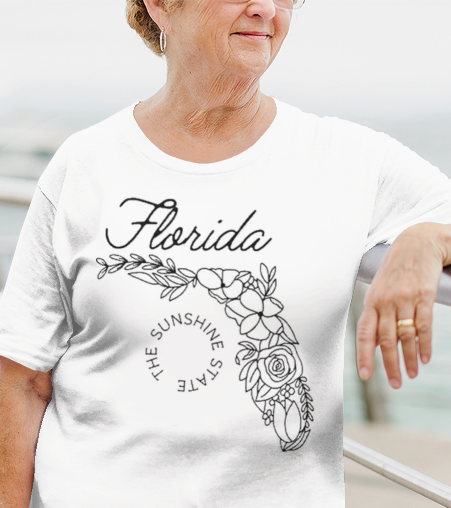 Florida The Sunshine State Stronger Than The Storm Hurricane Milton T-Shirt