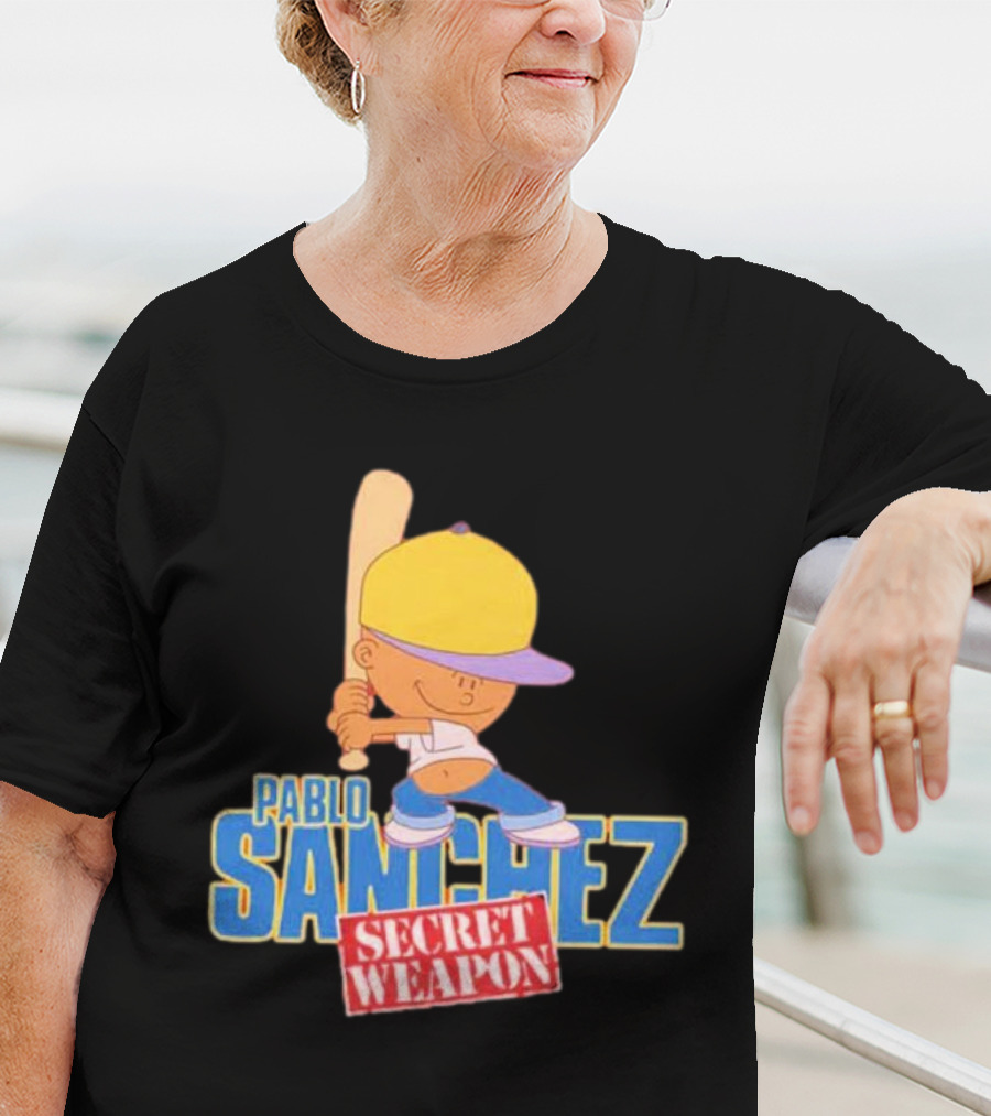Pablo Sanchez Secret Weapon Backyard Baseball T-Shirt