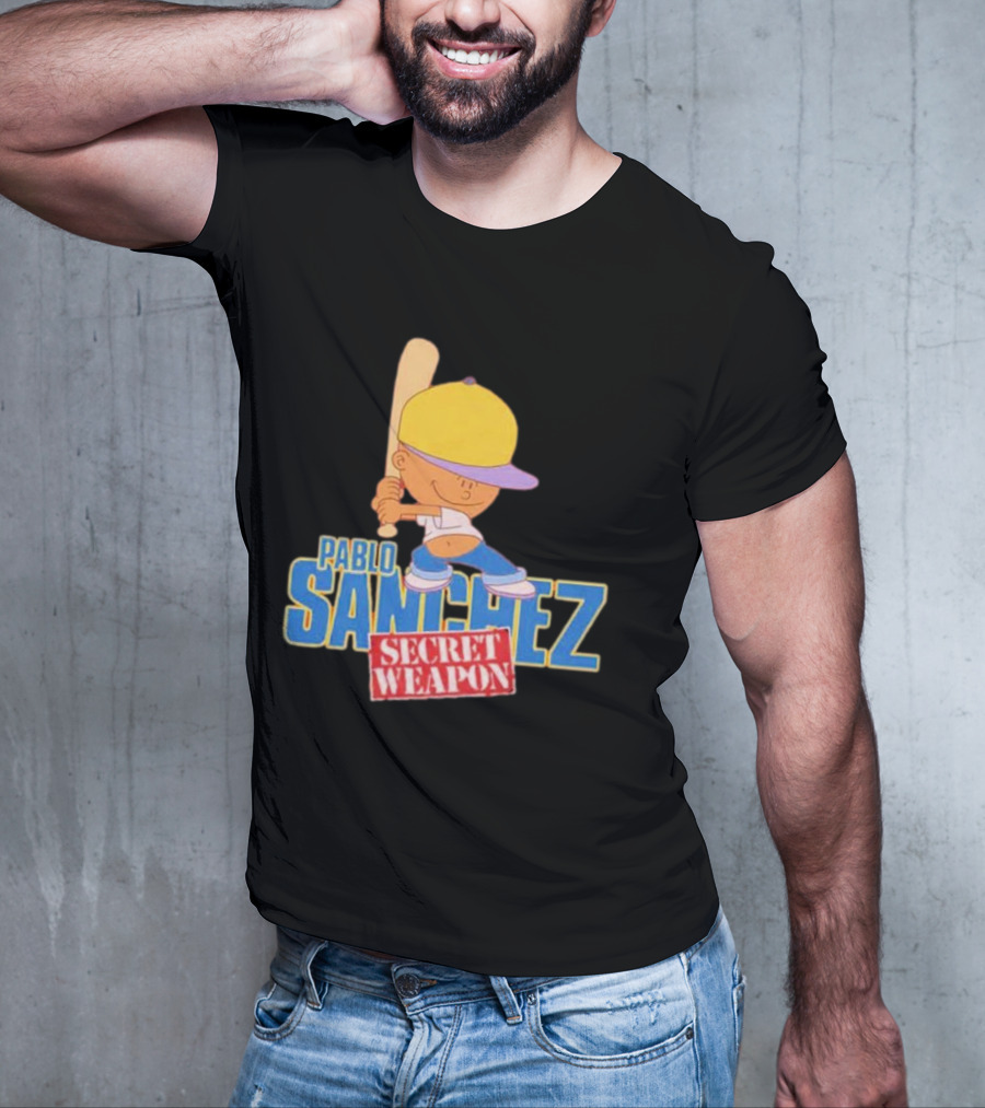 Pablo Sanchez Secret Weapon Backyard Baseball T-Shirt
