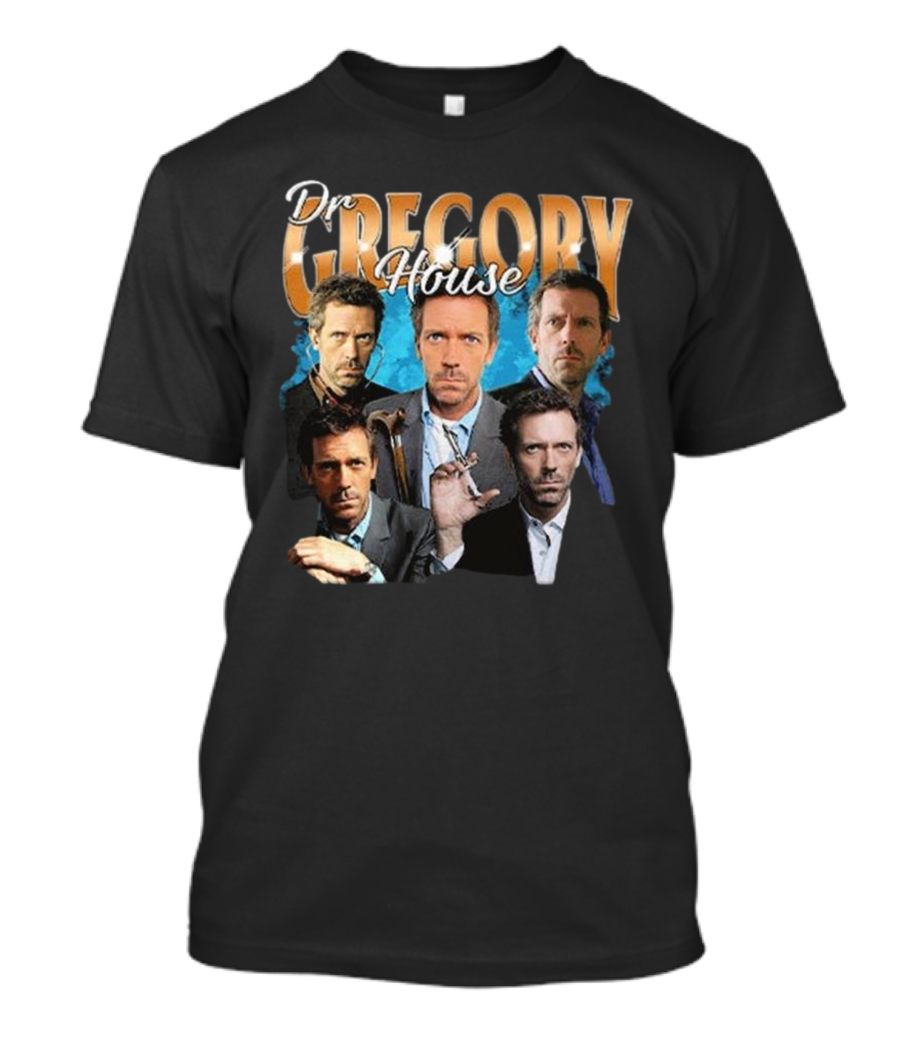Dr Gregory House Hugh Laurie Collage T-Shirt