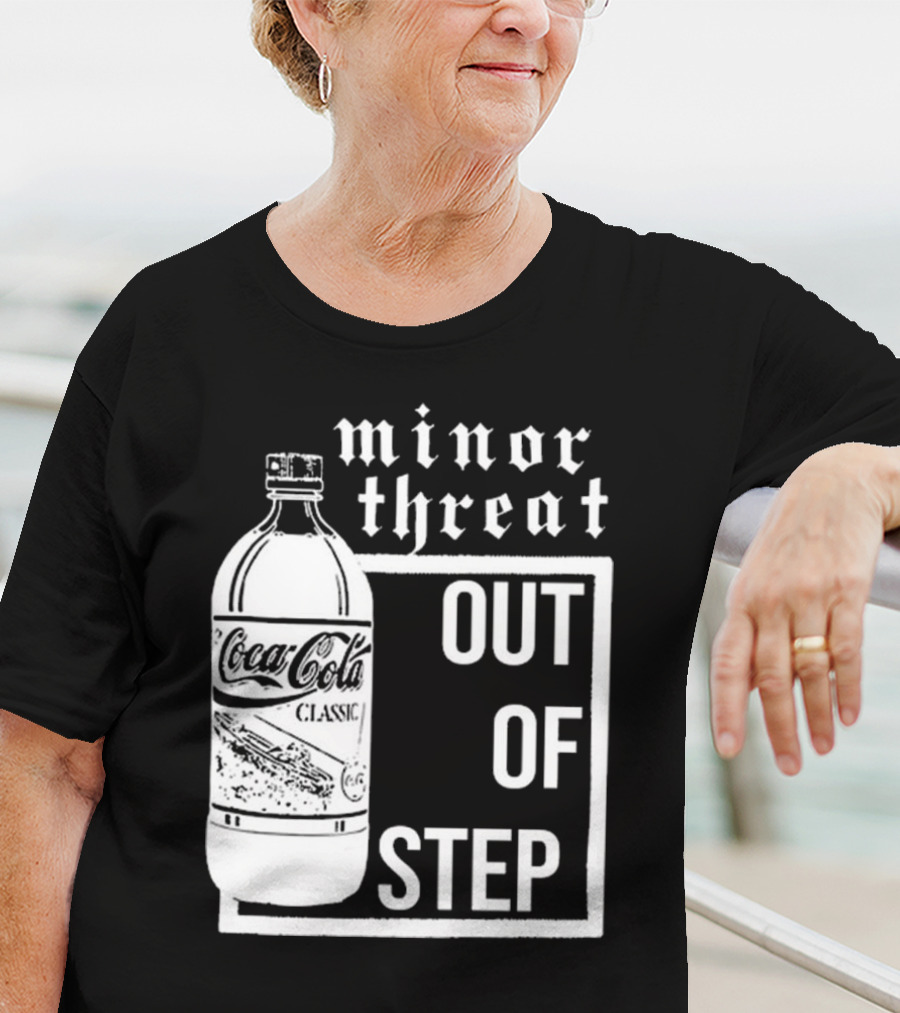 Minor Threat Coca-Cola Classic Out Of Step T-Shirt