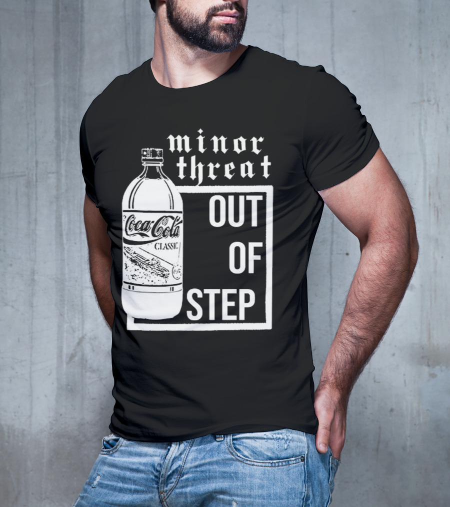 Minor Threat Coca-Cola Classic Out Of Step T-Shirt