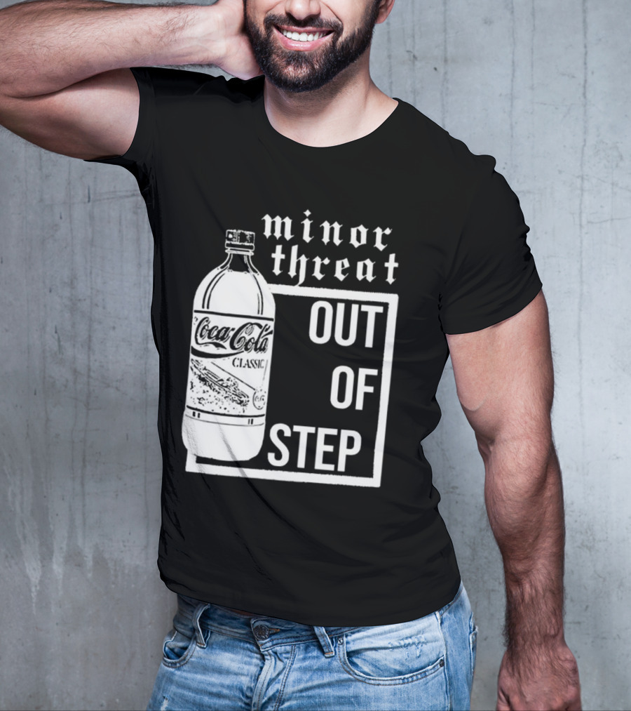 Minor Threat Coca-Cola Classic Out Of Step T-Shirt