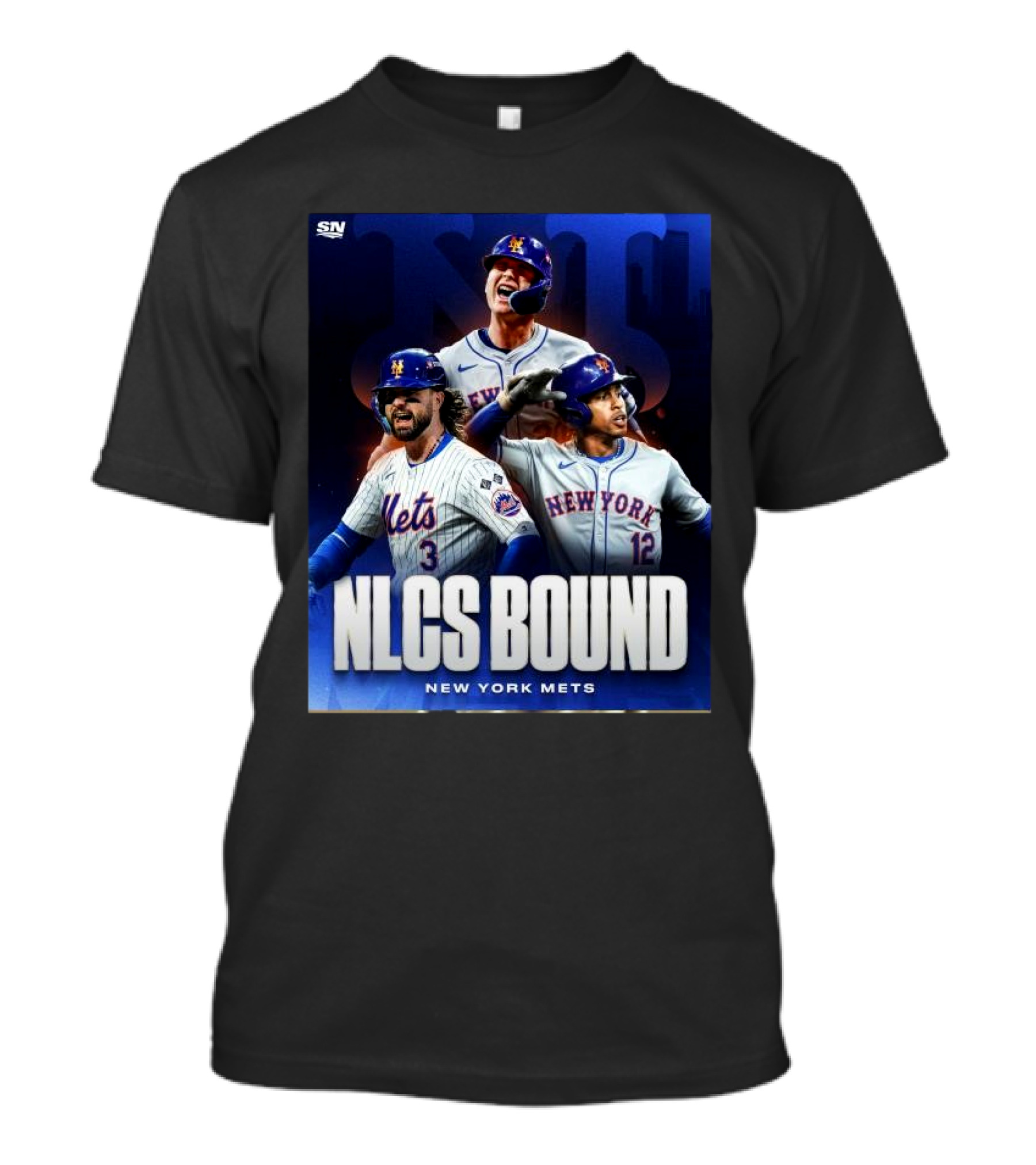 New York Mets NLCS Bound Excitement T-Shirt