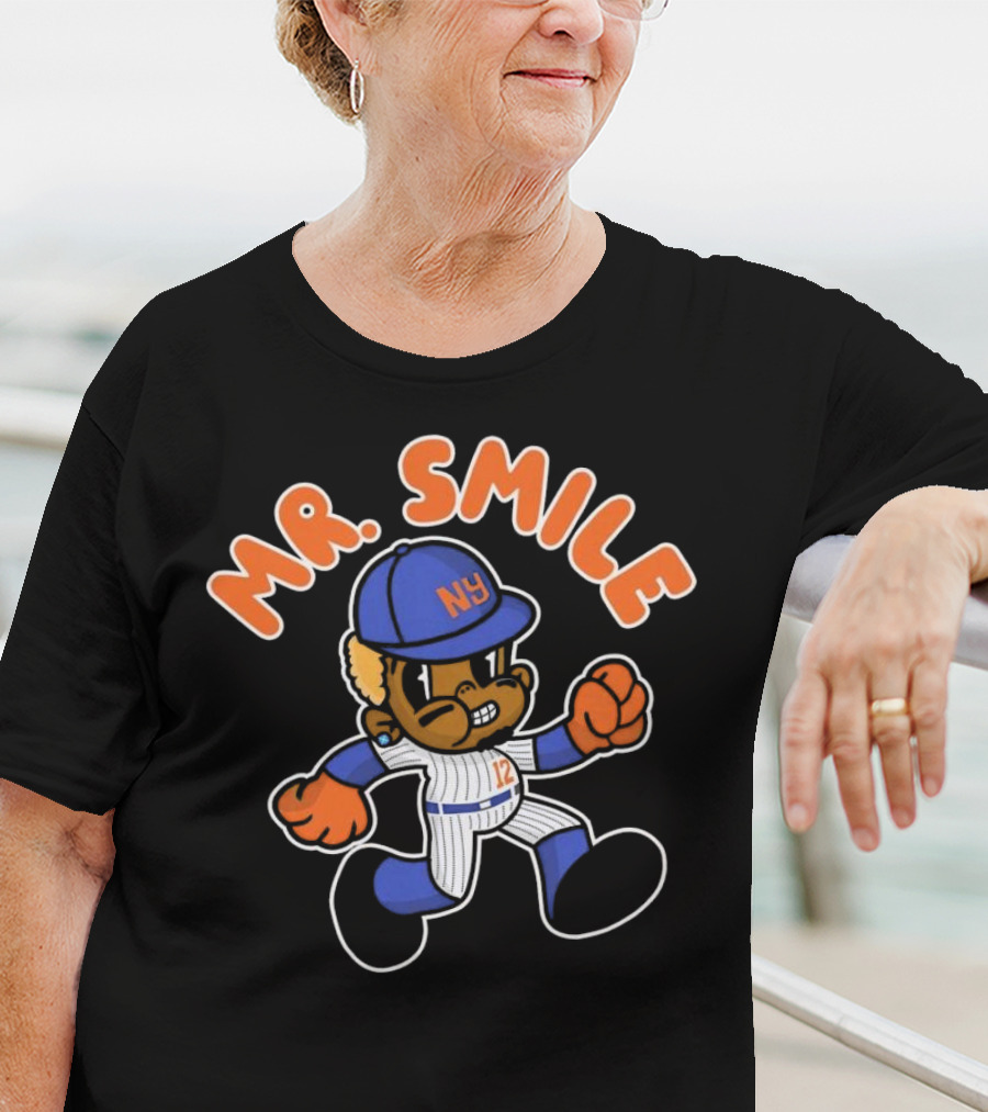 New York Mets Mr. Smile NY 12 T-Shirt