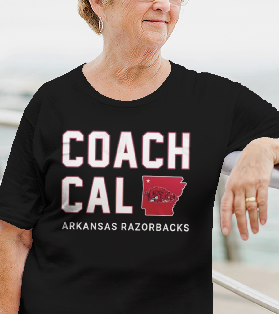 Coach Cal Arkansas Razorbacks Basketball T-Shirt