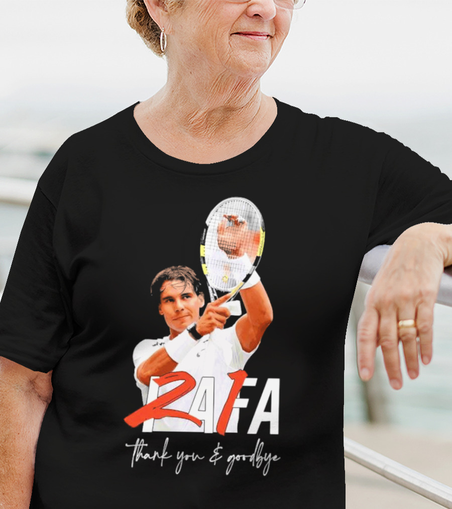 Rafa Nadal Thank You And Goodbye Tennis T-Shirt