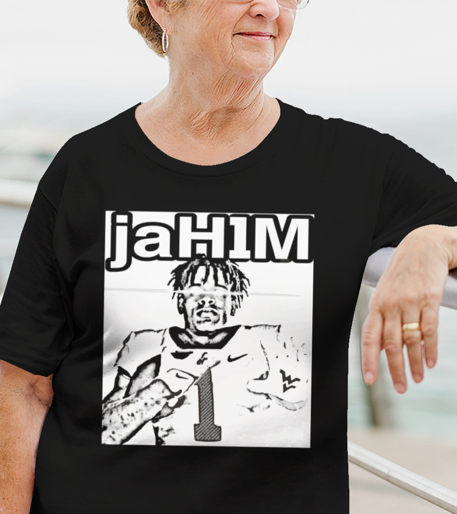 JaH1M Jahiem White West Virginia Mountaineers Football Player T-Shirt