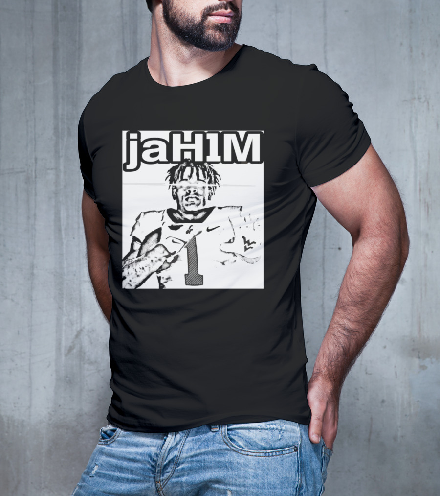 JaH1M Jahiem White West Virginia Mountaineers Football Player T-Shirt