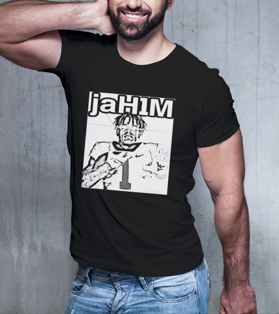 JaH1M Jahiem White West Virginia Mountaineers Football Player T-Shirt