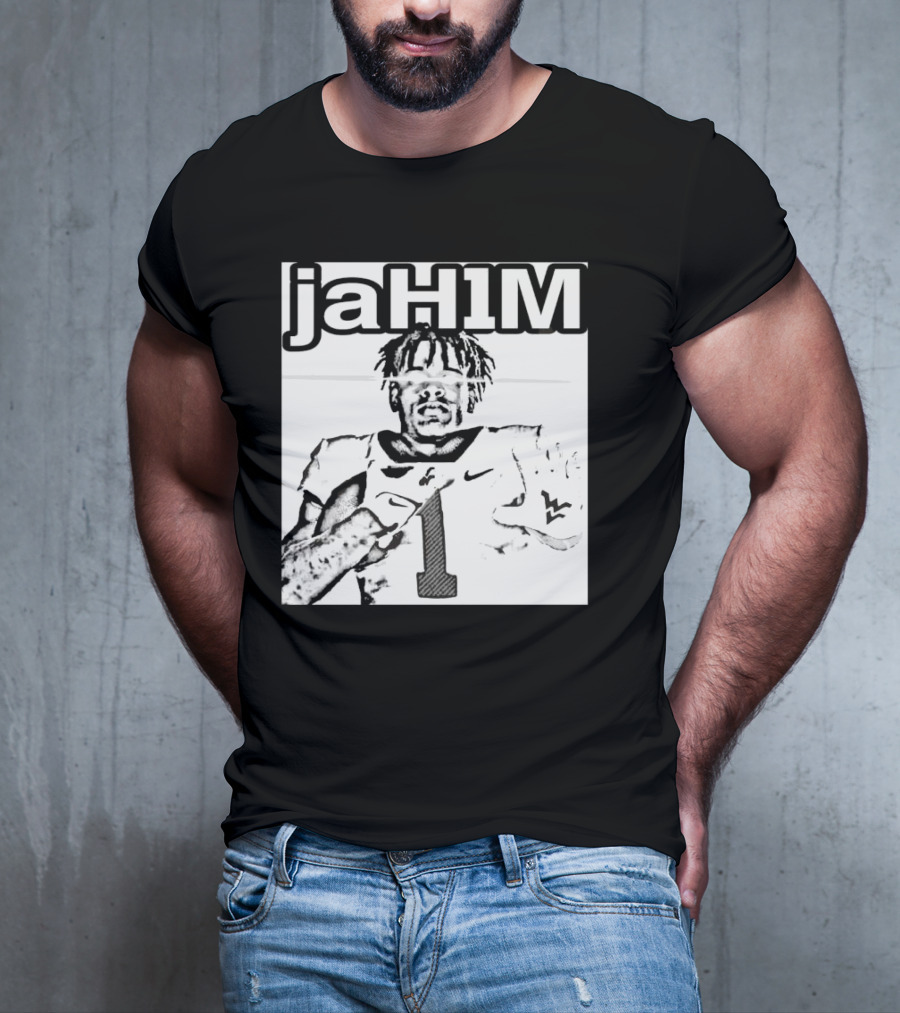JaH1M Jahiem White West Virginia Mountaineers Football Player T-Shirt