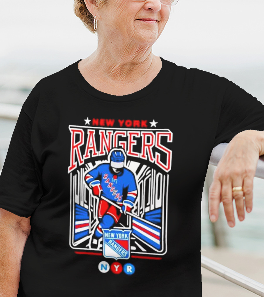 New York Rangers NYR Player Hockey T-Shirt