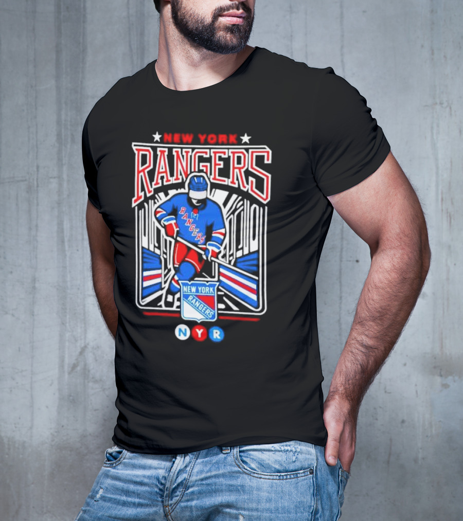 New York Rangers NYR Player Hockey T-Shirt