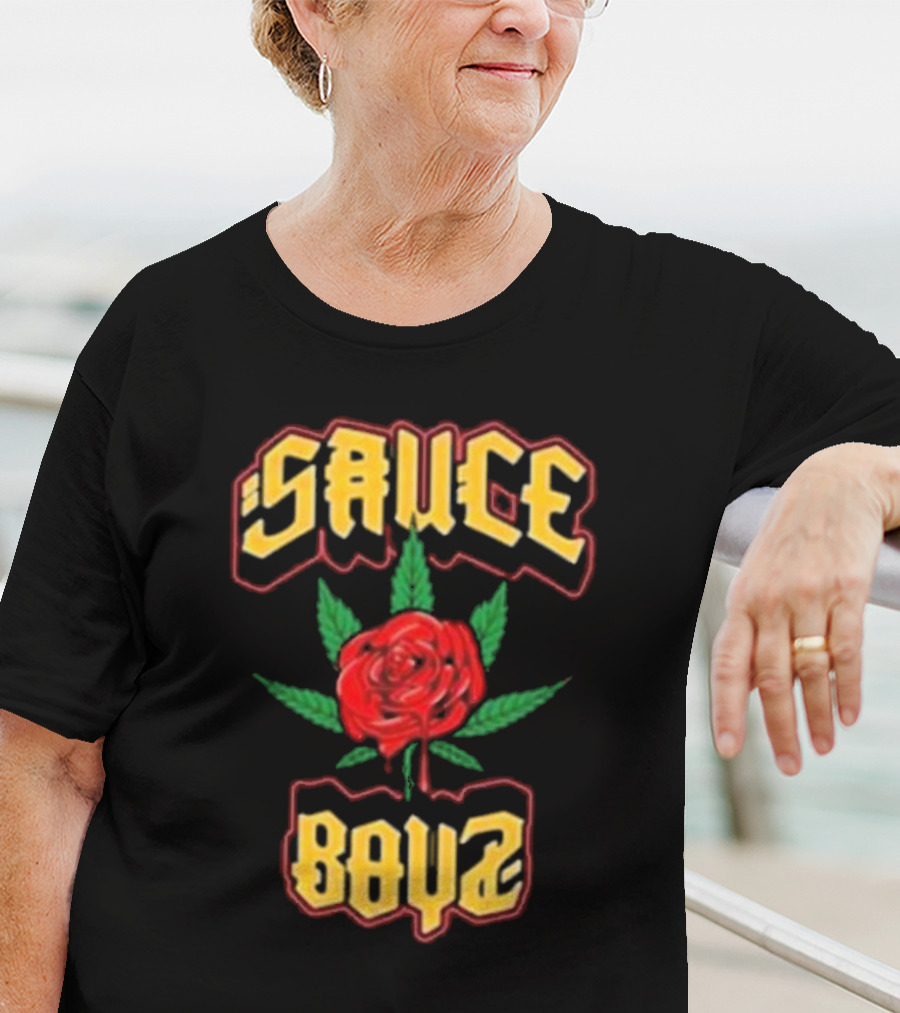 Sauce Boyz Rose Eladio Carrión Merch T-Shirt