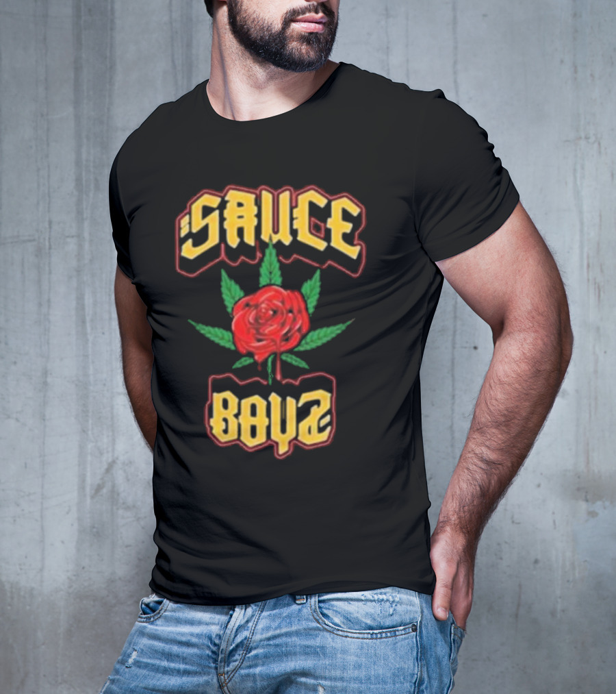 Sauce Boyz Rose Eladio Carrión Merch T-Shirt