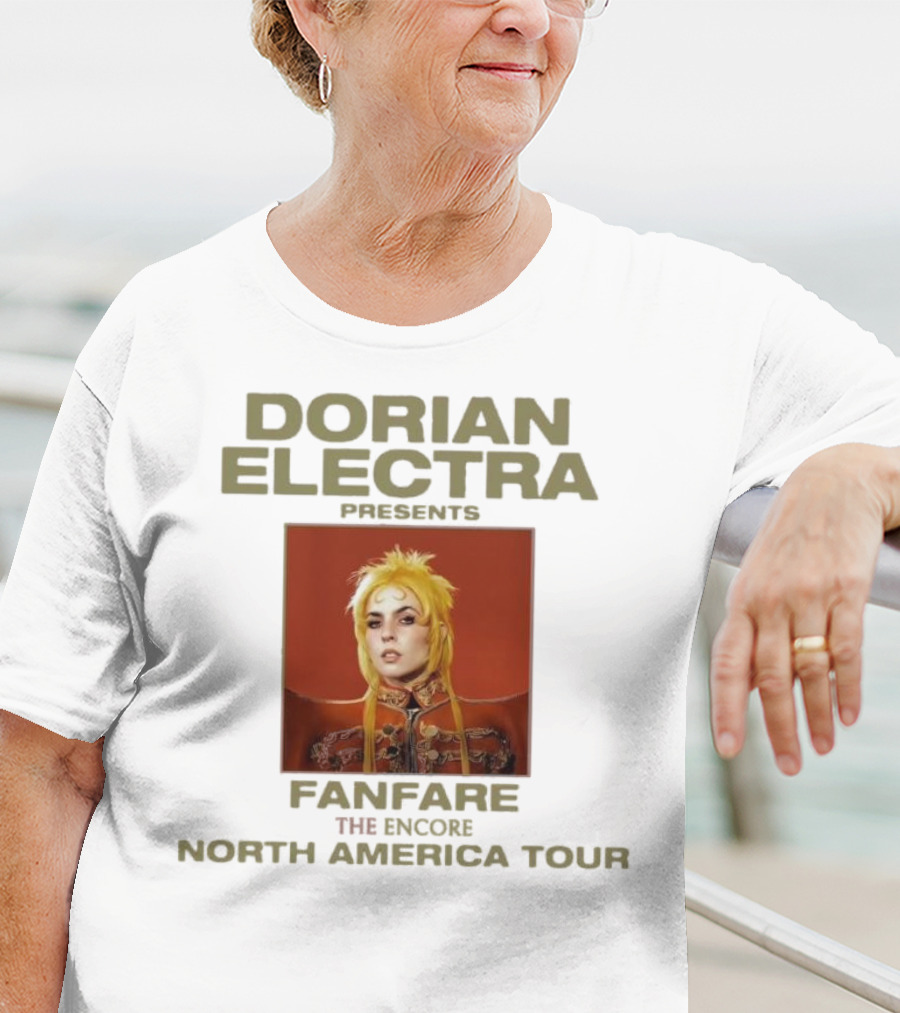 Dorian Electra Presents Fanfare The Encore North America Tour T-Shirt