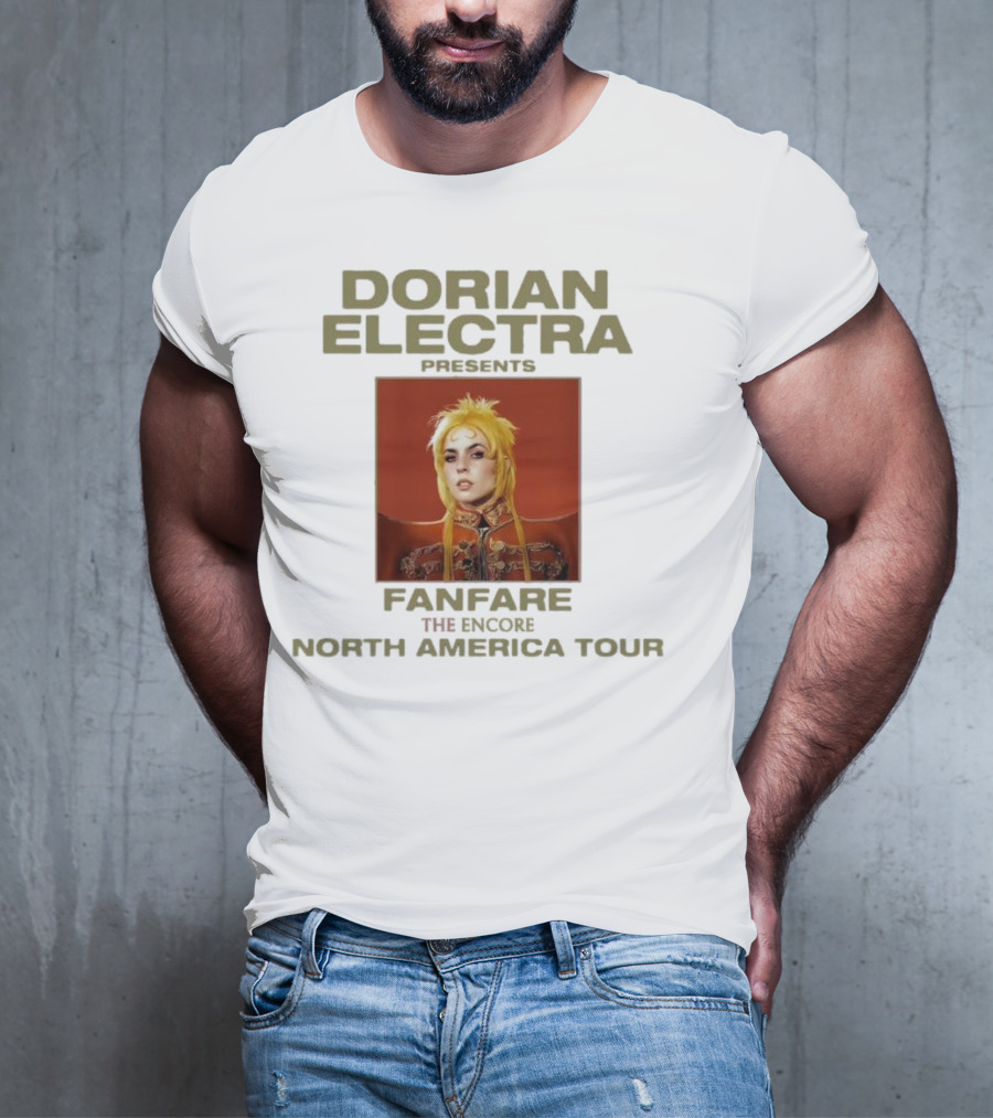 Dorian Electra Presents Fanfare The Encore North America Tour T-Shirt