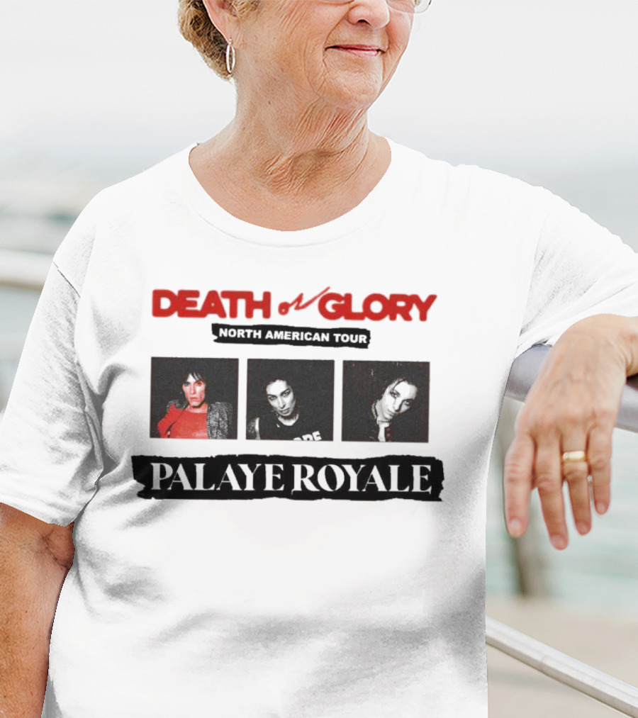 Death Or Glory Palaye Royale North American Tour T-Shirt