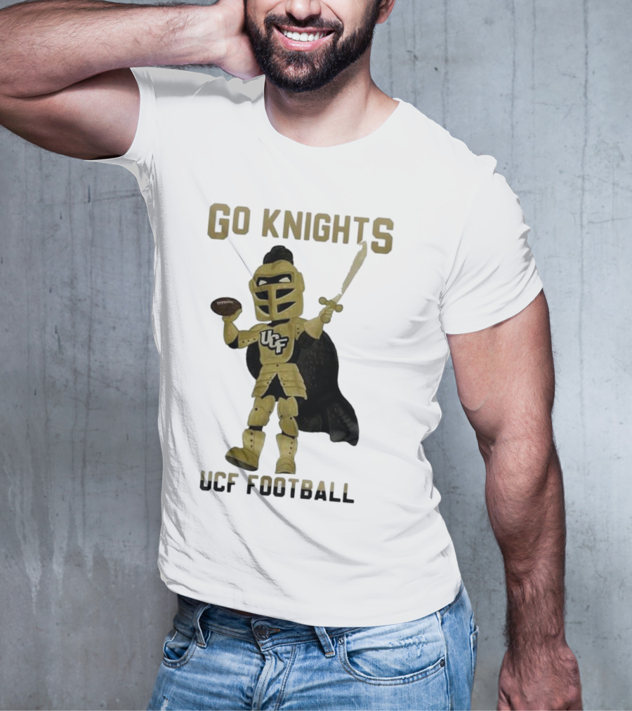 UCF Knights Go Knights UCF Football Mascot T-Shirt