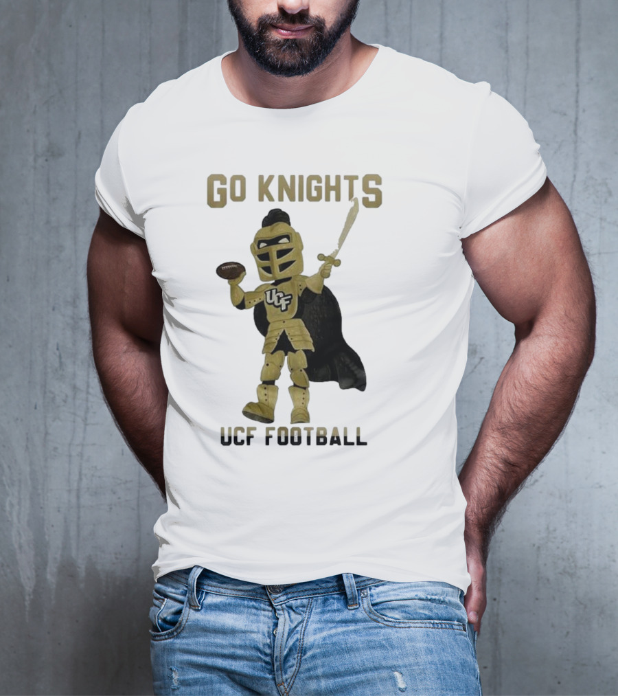 UCF Knights Go Knights UCF Football Mascot T-Shirt