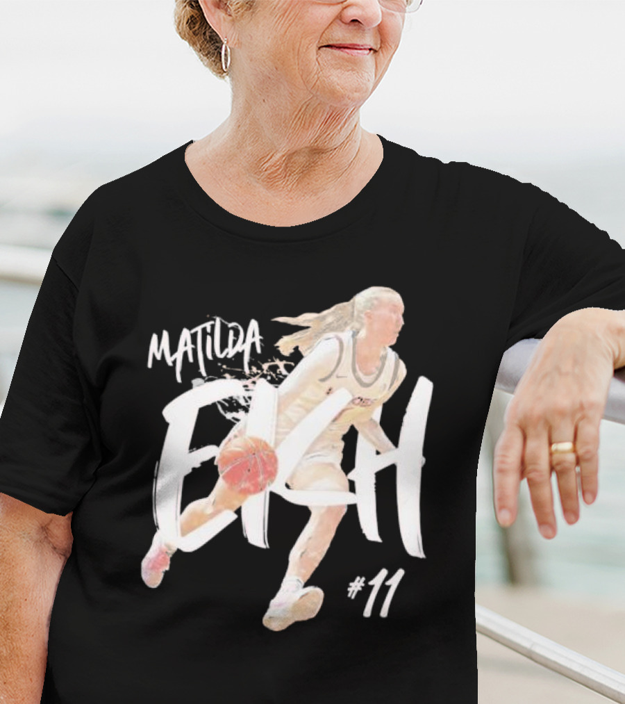 Matilda Ekh #11 Virginia Tech Hokies Basketball Player T-Shirt