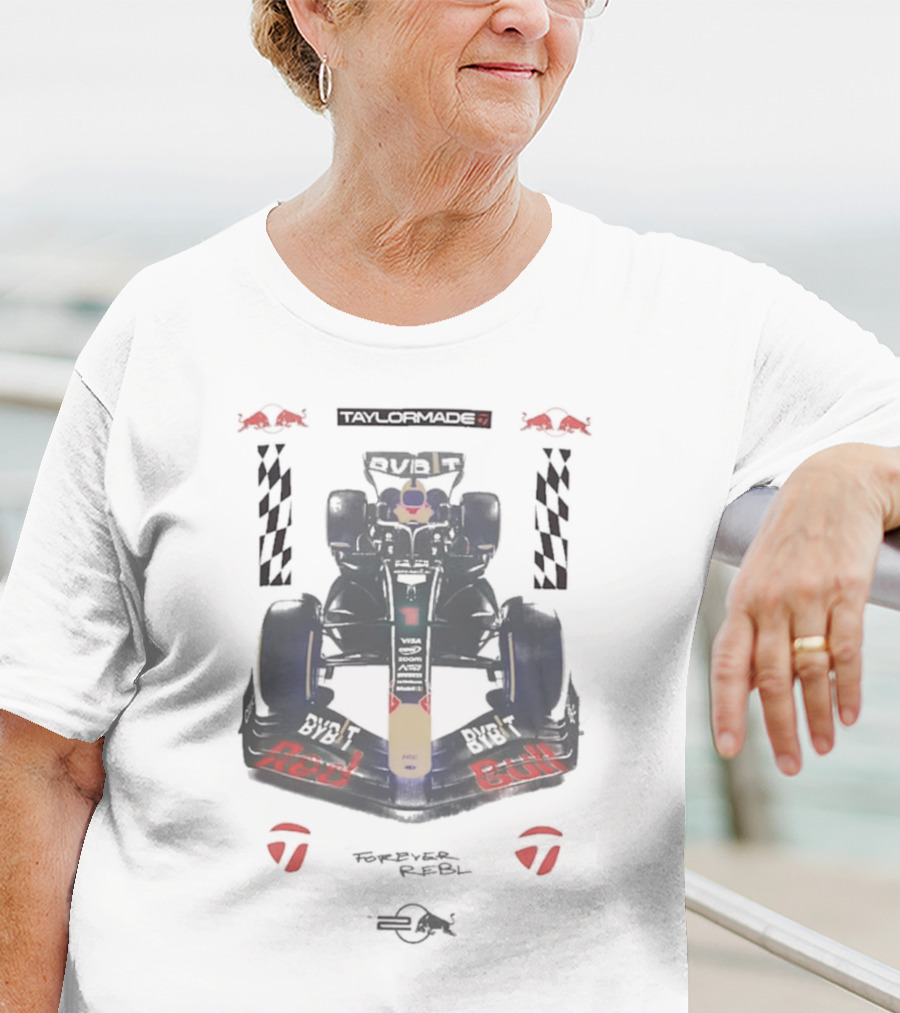 TAYLORMADE Slipstream Racing Red Bull Forever REBL T-Shirt