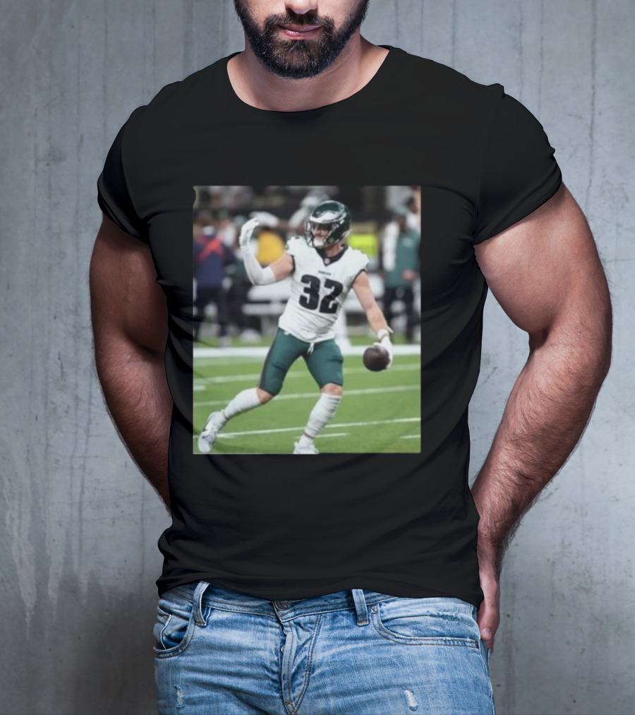 Nick Sirianni Wearing Reed Blankenship Philadelphia Eagles Football Jersey T-Shirt