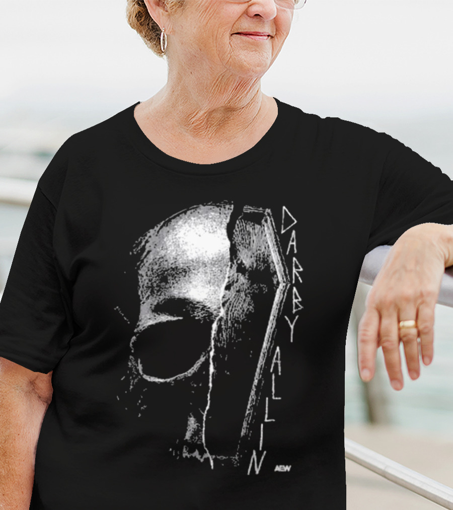Darby Allin Coffin Skull AEW Skeleton T-Shirt